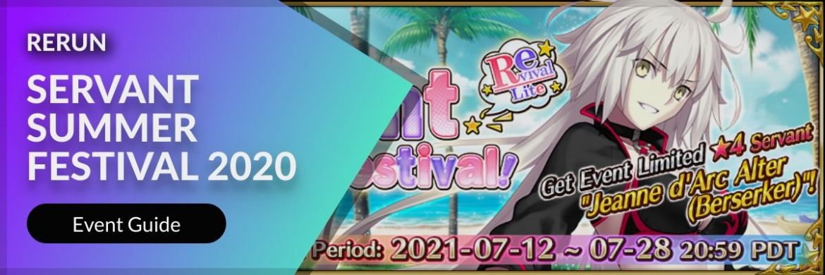 Servant Summer Festival Fate Grand Order Guides And Info Kscopedia By Lord Ashura